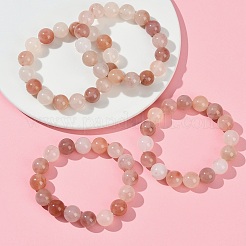 12 мм натуральный золотой шелковый нефрит из Синьцзяна BJEW-G756-01C