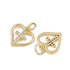 Латунные микро проложить кубического циркония подвески ZIRC-I367-05G-06