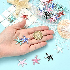 28шт 7 цвета сплава эмалевые подвески&nbsp;FIND-YW0011-56