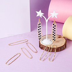 10 шт. Сплав с открытой задней панелью большие подвески&nbsp;PALLOY-TAG0001-01