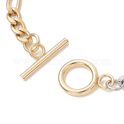 2 шт. браслет-цепочка Фигаро из нержавеющей стали 304&nbsp;BJEW-JB13017