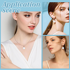 150шт натуральные пресноводные бусины из ракушек SHEL-ME0001-06