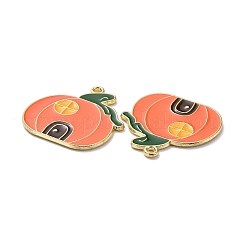 Кулон из сплава с эмалью на осеннюю тематику&nbsp;LS-X-ENAM-B047-02LG