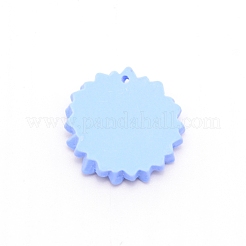 Подвески из смолы подсолнечника&nbsp;RESI-WH0010-01F