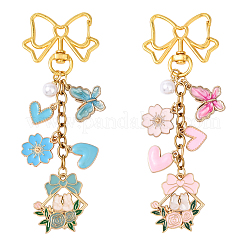 Подвеска в виде банта&nbsp;HJEW-YW00148-01