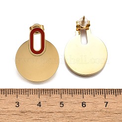 Серьги-гвоздики из нержавеющей стали 304&nbsp;LS-EJEW-Q030-01G-B