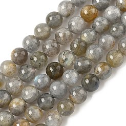 Природные лабрадорита бисер нитей&nbsp;G-U017-6mm-01-A