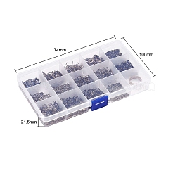 Металлические наборы ювелирных изделий DIY-YW0001-23AB