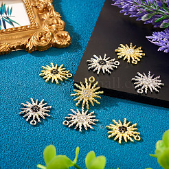 8шт. подвеска из двухцветного сплава&nbsp;FIND-TA0003-31