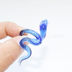 Змея прозрачные стеклянные манжеты кольца FS-WGAA607-01