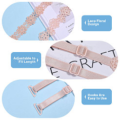 6 пара двухцветных полиэстеровых бретелей для бюстгальтера&nbsp;FIND-GL0002-25