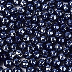 Непрозрачные цветные стеклянные бусины SEED-N007-34K