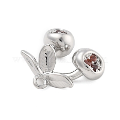 Латунные микро проложить кубического циркония подвески&nbsp;LS-KK-D283-22P