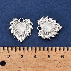 Подвески из сплава со стразами PALLOY-D028-03C-S-RS