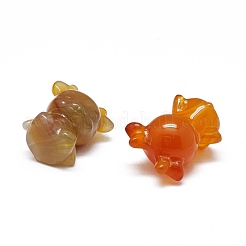 Украшение дисплея скульптуры агата вишневого цвета G-F719-49