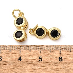 Латунные микро проложить кубического циркония подвески KK-P308-70G