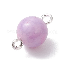 Непрозрачные стеклянные подвески-коннекторы с трещинами&nbsp;PALLOY-JF02852