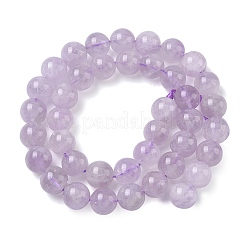 Нити бусин из натурального лавандового аметиста&nbsp;G-F306-11-10mm-01
