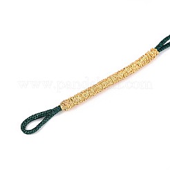 Изготовление петель из нейлонового металлического плетеного шнура NWIR-N017-01C