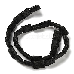 Бусы из натуральной лавы G-G175-J15-01