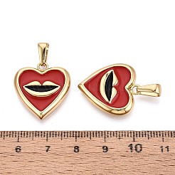 Подвески из нержавеющей стали 304 и эмали&nbsp;STAS-T072-76A-G