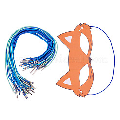 32 шт. 4 цвета круглый эластичный колючий шнур для переплета маски шляпы книги&nbsp;FIND-TA0008-88A