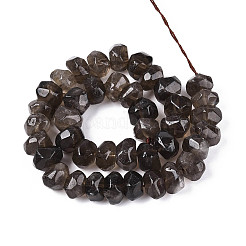 Природный дымчатый кварц нитей бисера&nbsp;G-N347-17A-01