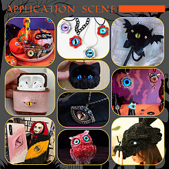 1 набор стеклянных кабошонов GLAA-GA0002-27B