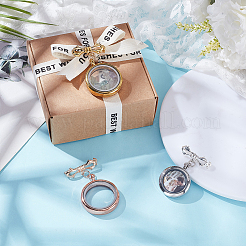 3шт. брошь из латуни 3 цветов&nbsp;PALLOY-NB00008