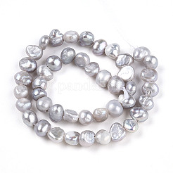 Нити из натурального культивированного пресноводного жемчуга PEAR-N014-03I-01