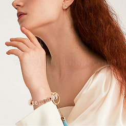 4 набор деревянных бусин с буквами алфавита WOOD-OC0002-68