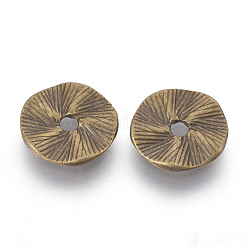 Сплавочные овальные бусины тибетского стиля &nbsp;X-EA11936Y-AB