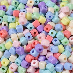 Непрозрачные акриловые бусины&nbsp;X1-OACR-B025-06