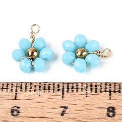 Стекло с подвесками из нержавеющей стали 304&nbsp;GLAA-T028-13F