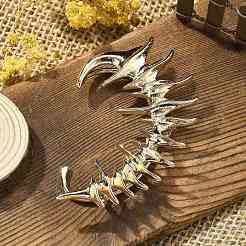 Сплав манжеты серьги EJEW-K297-01KCG