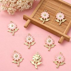 8 шт. Подвески из сплава с эмалью&nbsp;ENAM-YW0002-31F