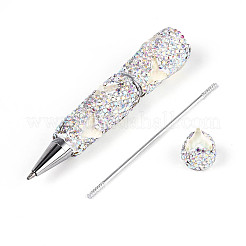 Шариковая ручка с рисунком рыбьего хвоста из смолы и полимерной глины AJEW-T013-05I