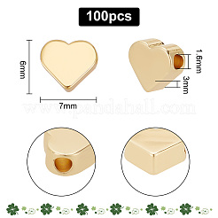 Стойки обшивки латунные бусины KK-GO0001-05
