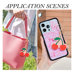 1 шт. брелки из искусственной кожи&nbsp;KEYC-TA0001-44