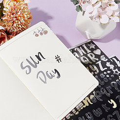 Самоклеящиеся наклейки из ПВХ&nbsp;DIY-WH0013-61A