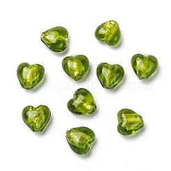 Стеклянные бусины X-FOIL-R050-12x8mm-7