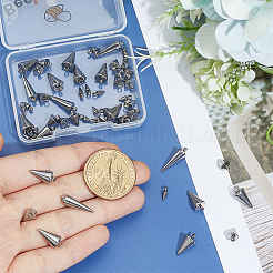 65 шт. 4 стиля подвески из нержавеющей стали 304&nbsp;STAS-BBC0009-10