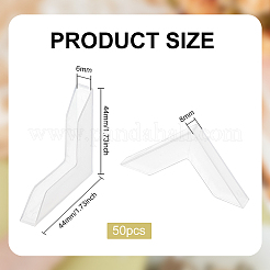 PP & PE L-образный треугольный угловой протектор&nbsp;FIND-WH0018-21B