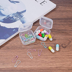 Прозрачные пластиковые бусины CON-BC0004-54