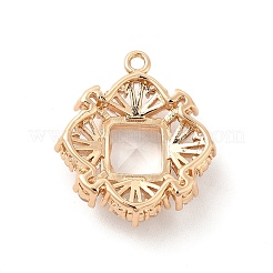 Латунь со стеклянными подвесками k9&nbsp;KK-B071-03G-01