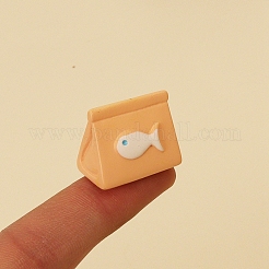 Кошка и ковер и альпинистка для кошек и кошачий корм и миска для кошачьего корма из смолы мини-модель PW-WG0714E-01