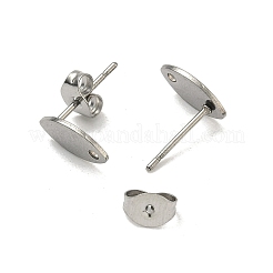 Фурнитура для сережек-гвоздиков из нержавеющей стали марки 304&nbsp;STAS-R063-36
