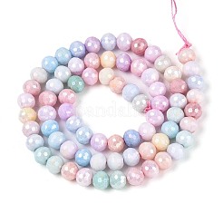 Антикоррозийные гальванические стеклянные бусины&nbsp;GLAA-N056-6mm-01