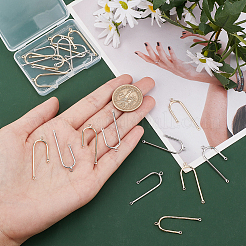 20шт 2 цвета латунные подвески&nbsp;KK-BC0009-25