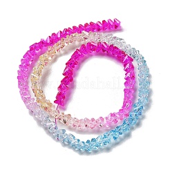 Прозрачные стеклянные бусины&nbsp;LS-GLAA-H023-03G